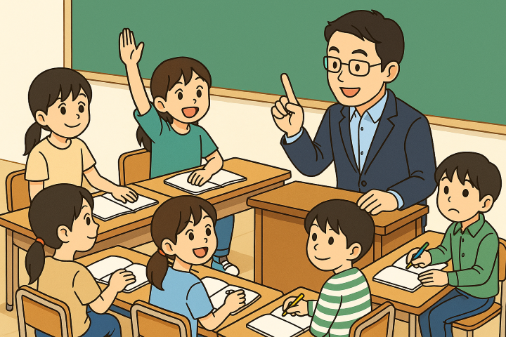 教室での質問