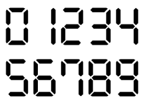 デジタル数字